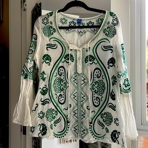 Indian beautiful embroidered top